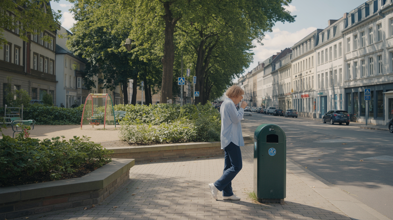 Beitragsbild zum Thema Krefeld: Prüfauftrag zur Beseitigung von Zigarettenstummeln