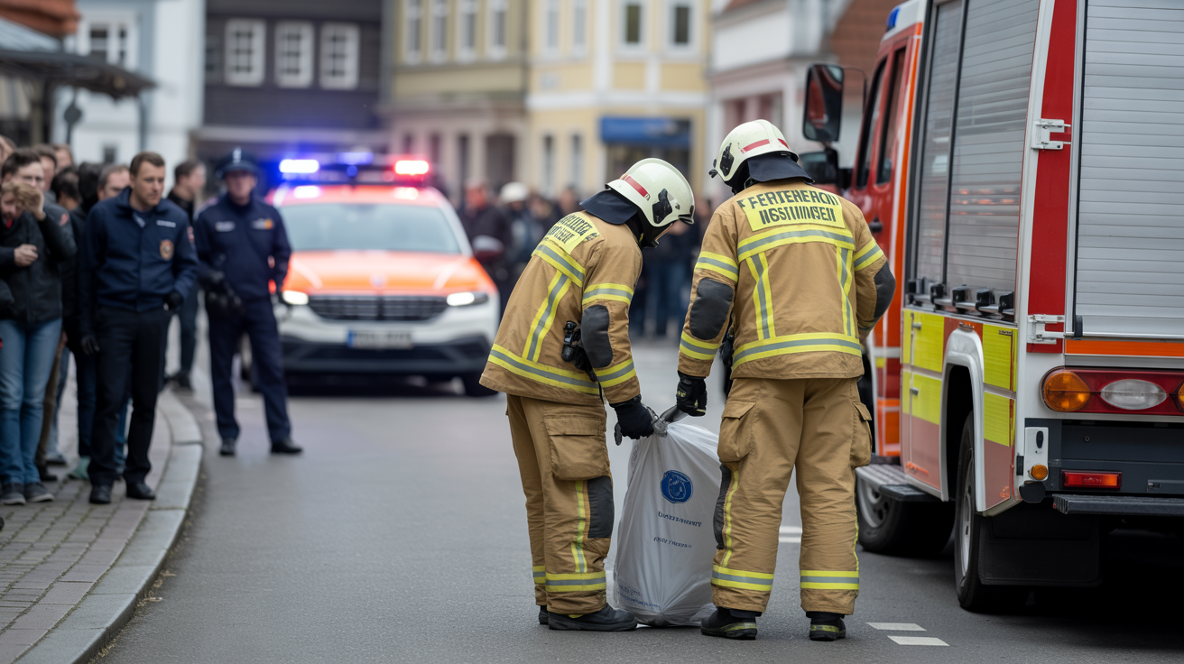 Beitragsbild zum Thema Einsatz der Feuerwehr in Solingen aufgrund gefährlicher Ladung