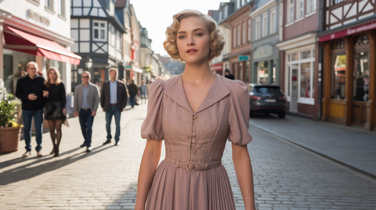 Beitragsbild zum Thema Ruth Niehaus: Krefelder Glamour und Lebensgeschichte im Blick