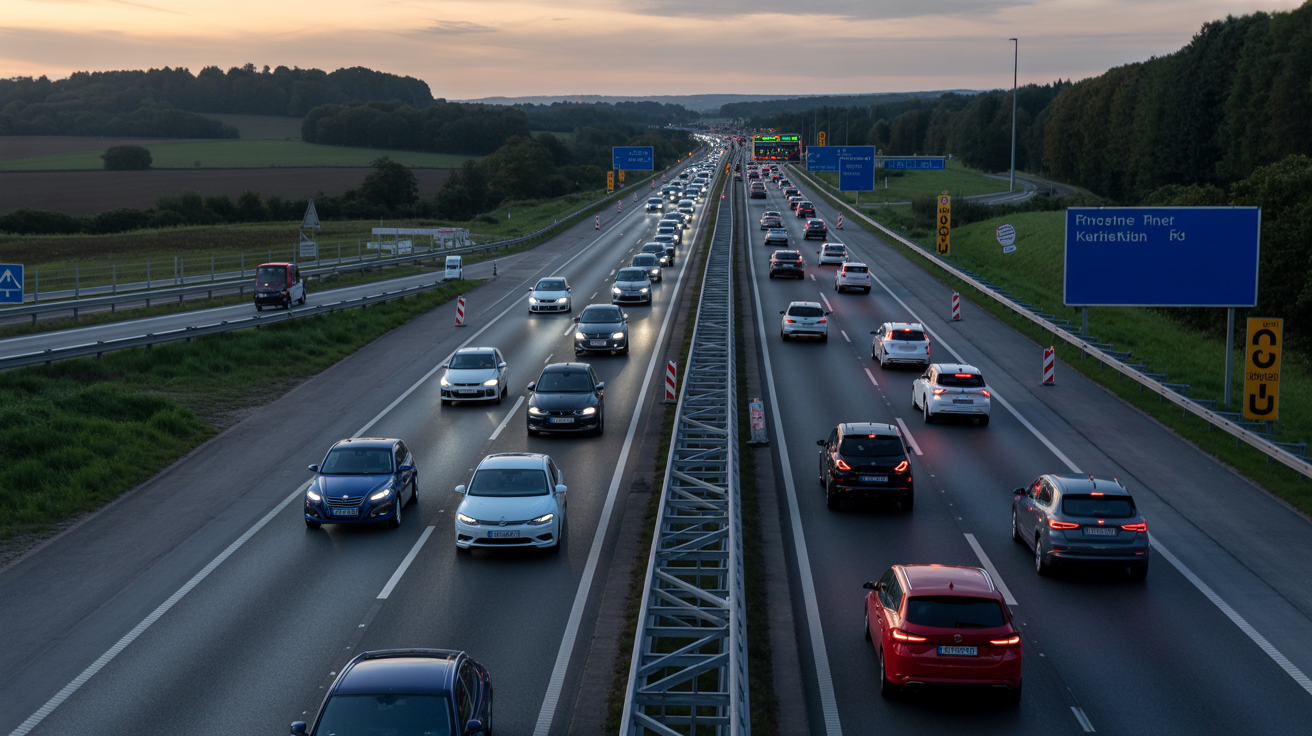Beitragsbild zum Thema A57 bei Krefeld: Verkehrseinschränkungen und Engpässe in Sicht