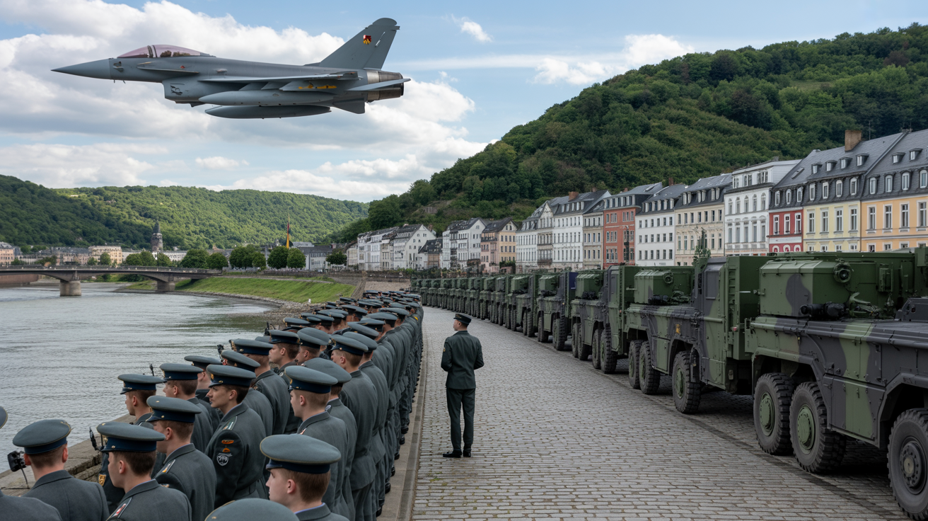 Beitragsbild zum Thema Bundeswehr-Großübung im Kreis Kleve: Wichtige Informationen für Anwohner