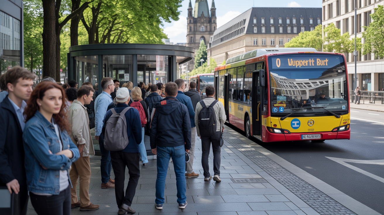 Beitragsbild zum Thema Wuppertal: Busverkehr kehrt zum regulären Fahrplan zurück