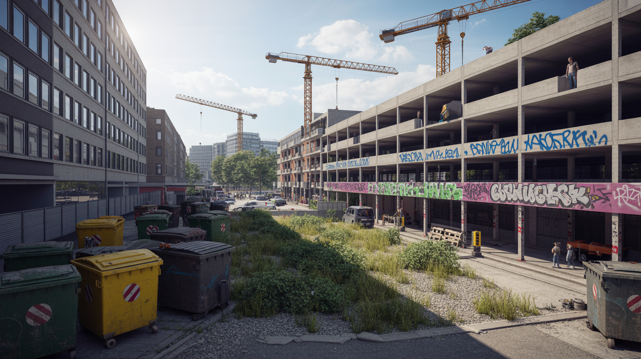 Beitragsbild zum Thema Neues Wohnquartier in Neuss: Bauprojekt am Rheinpark-Center