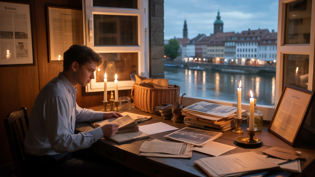 Beitragsbild zum Thema Neusser Schüler Vincent Wirtz gewinnt Geschichtswettbewerb