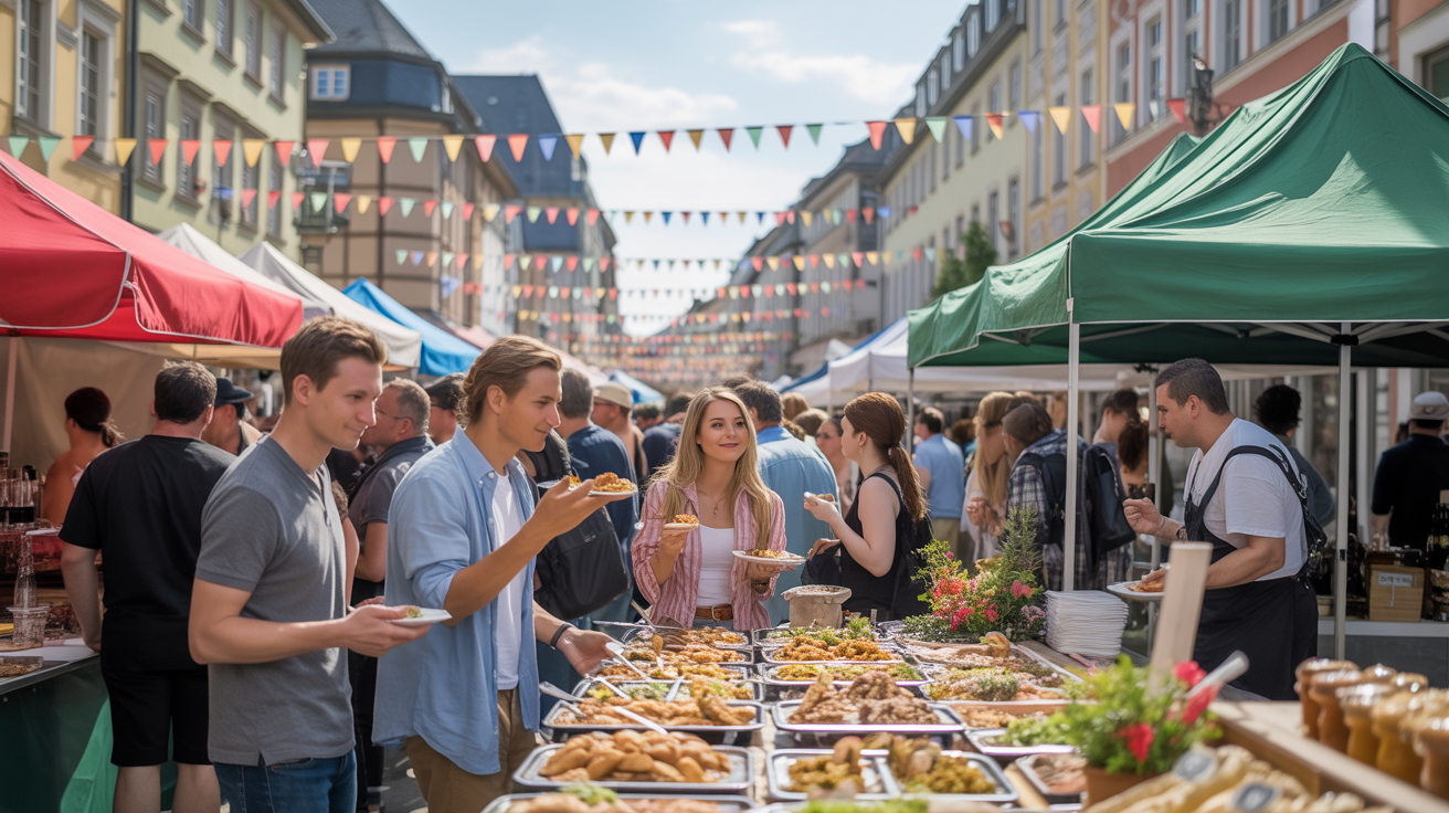 Beitragsbild zum Thema Gourmet-Festival verwandelt Mönchengladbachs Hindenburgstraße