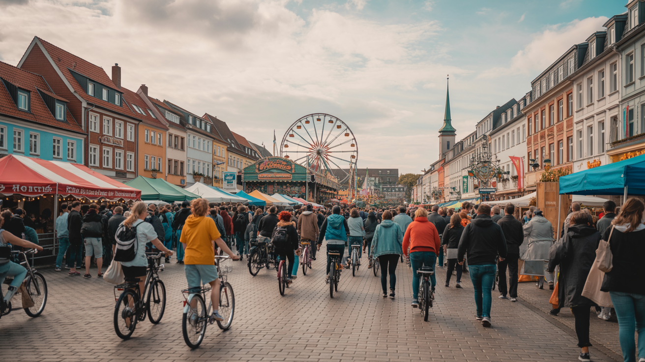 Beitragsbild zum Thema Cranger Kirmes 2025: Anreise und Parkmöglichkeiten im Überblick