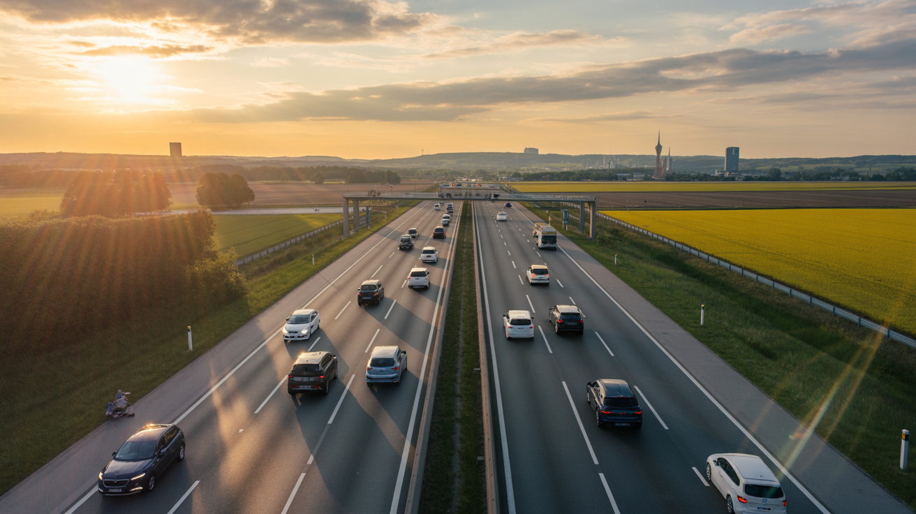 Beitragsbild zum Thema Ferienbeginn in NRW: Verkehr und volle Züge erwarten Reisende