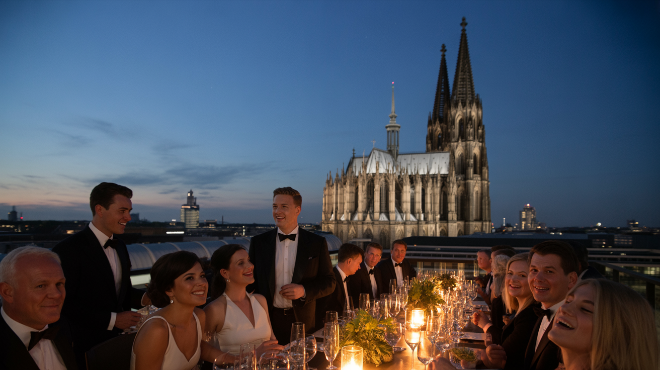 Beitragsbild zum Thema Erster "Heimat-Talk" im Wasserturm Köln: Ein Dinner der Emotionen