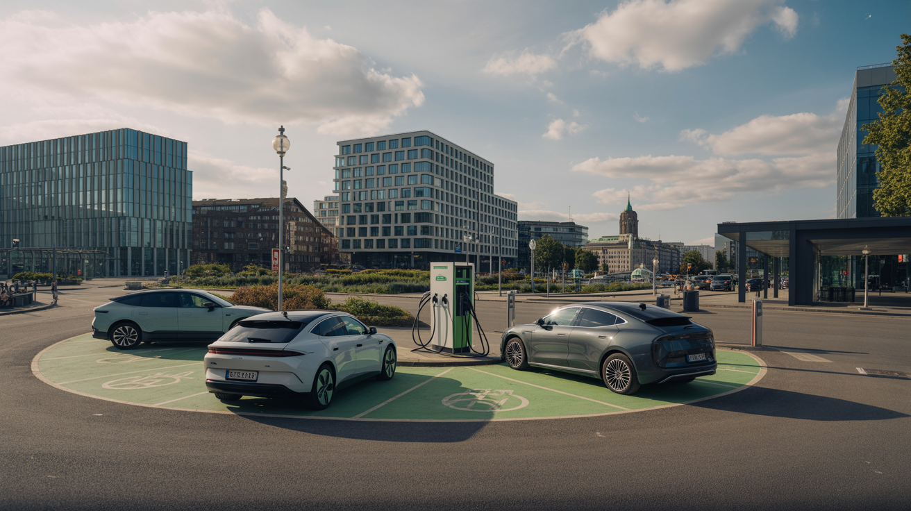 Beitragsbild zum Thema Nordrhein-Westfalen: Ein Anstieg der Ladestellen für E-Autos