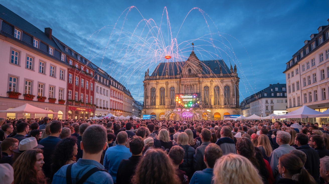 Beitragsbild zum Thema 30 Jahre Deutsche Telekom: Jubiläumsfeier in Bonn mit Protesten