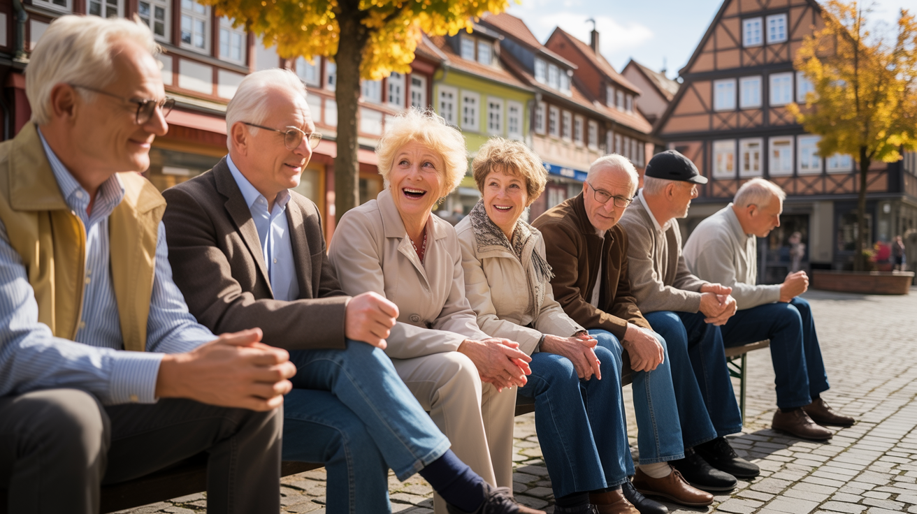 Beitragsbild zum Thema Rentenunterschiede in NRW: Ein Blick auf die Durchschnittswerte