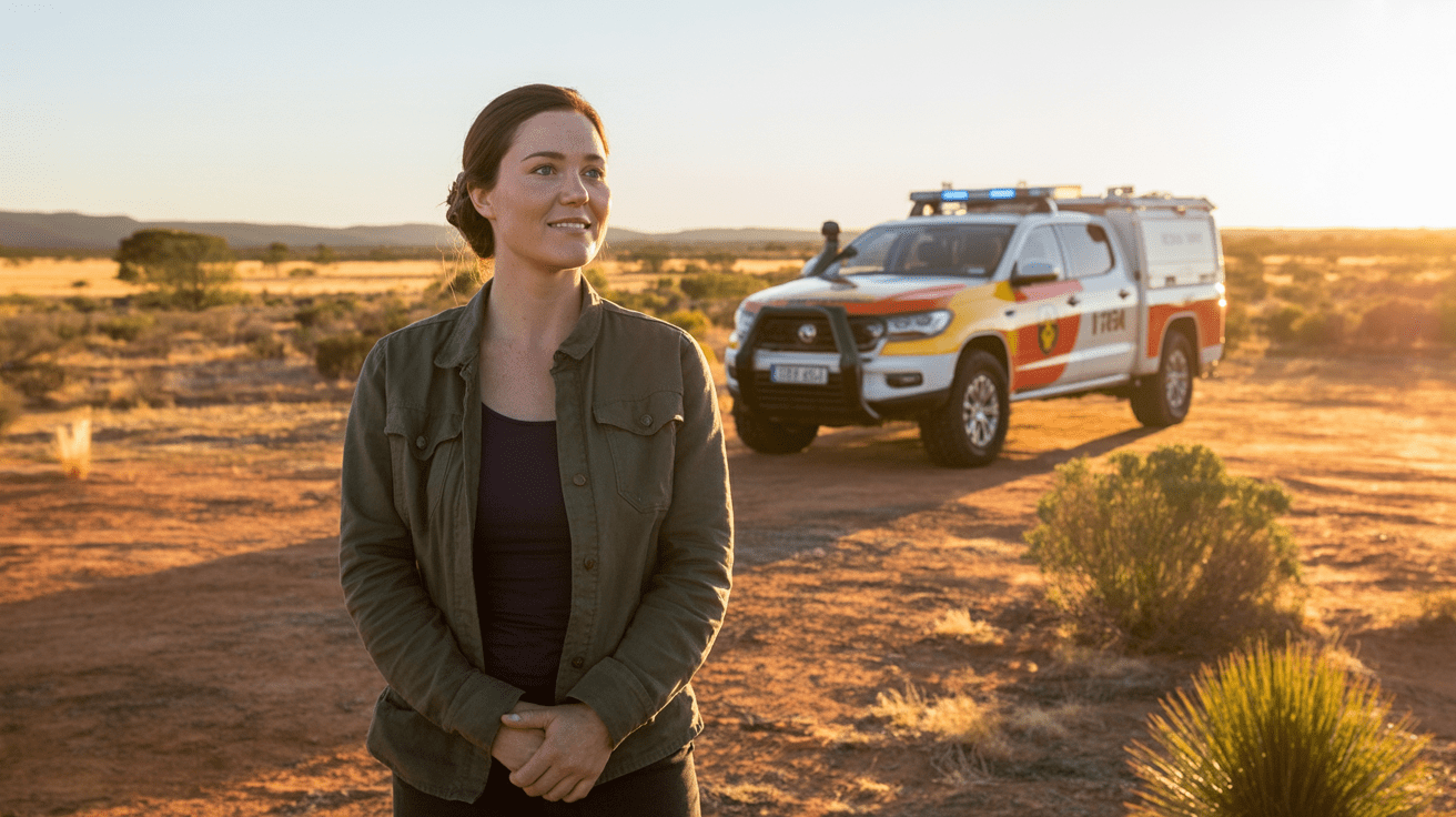Beitragsbild zum Thema Carolina Wilga bedankt sich nach Rettung aus dem australischen Outback