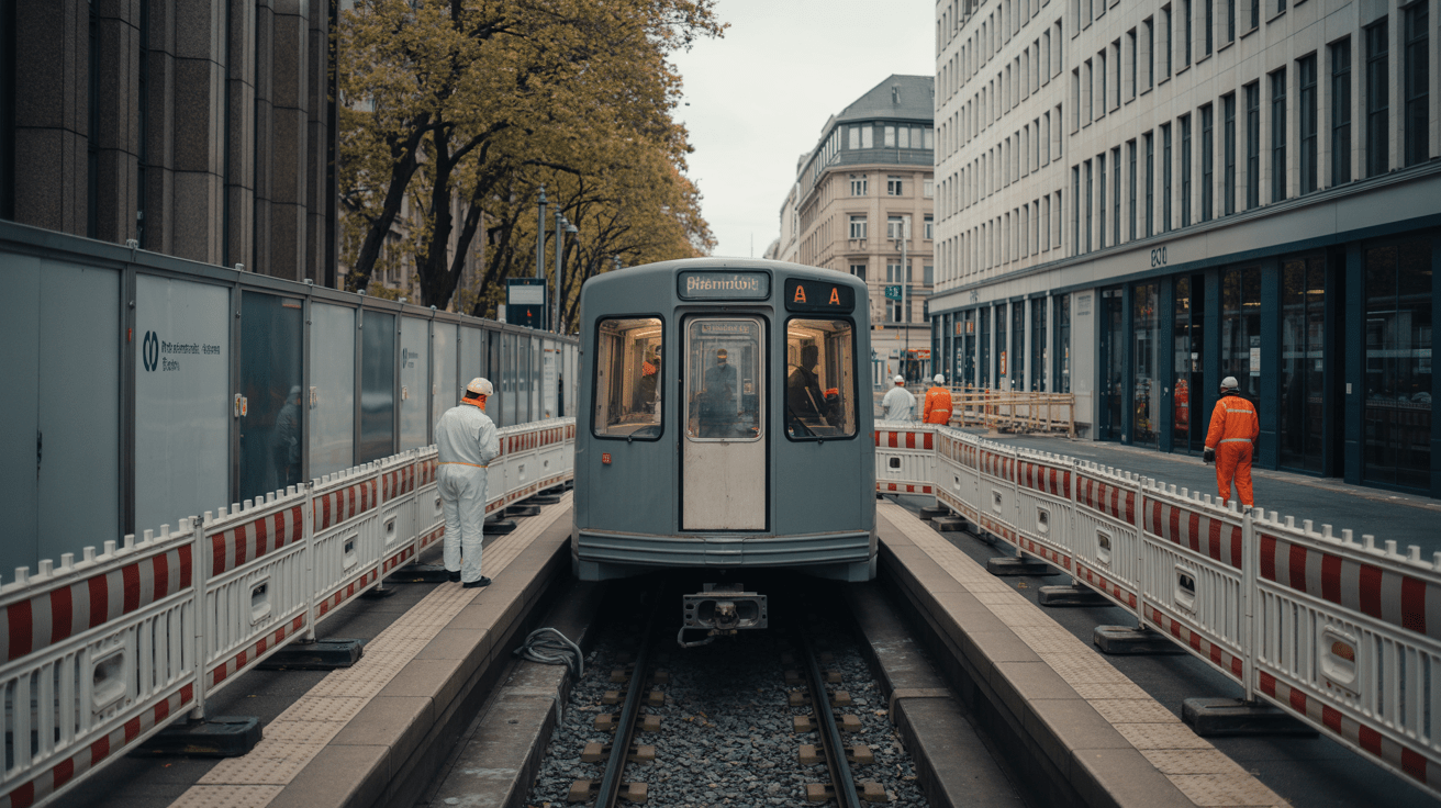 Beitragsbild zum Thema Düsseldorf startet Sanierung der U-Bahn-Haltestelle Nordstraße