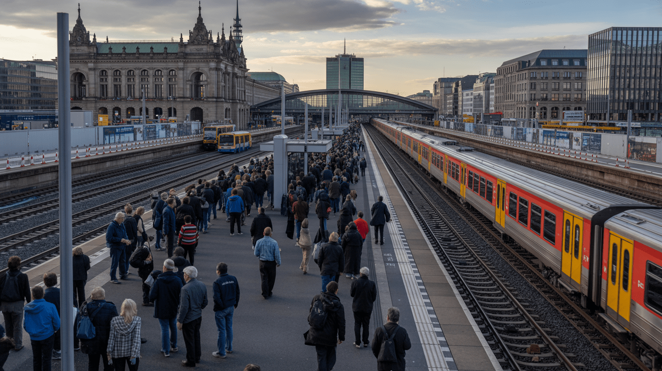 Beitragsbild zum Thema Bahnverkehr im Großraum Köln: 17 Linien betroffen