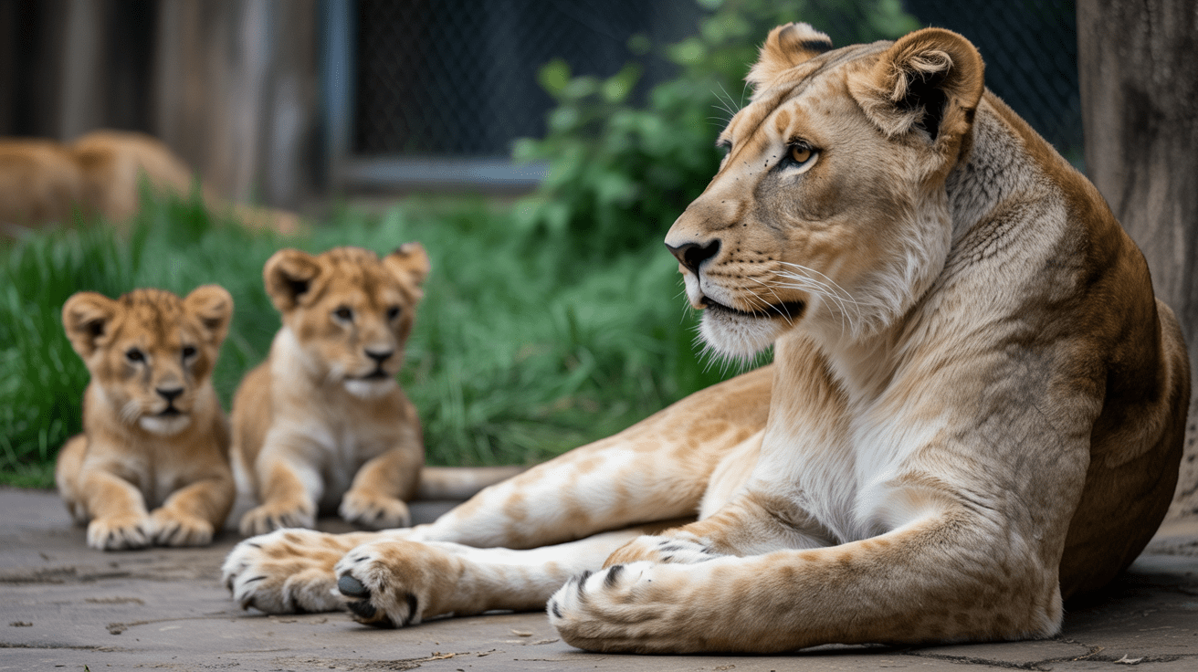 Beitragsbild zum Thema Löwenbabys im Kölner Zoo aus Gründen der Fürsorge eingeschläfert