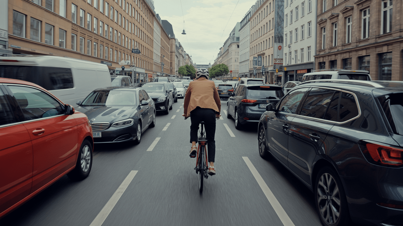Beitragsbild zum Thema Düsseldorf: Ludenberger Straße bleibt für Radfahrer problematisch