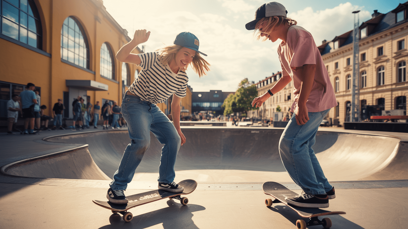 Beitragsbild zum Thema Neue temporäre Skateranlage am Gare du Neuss eröffnet