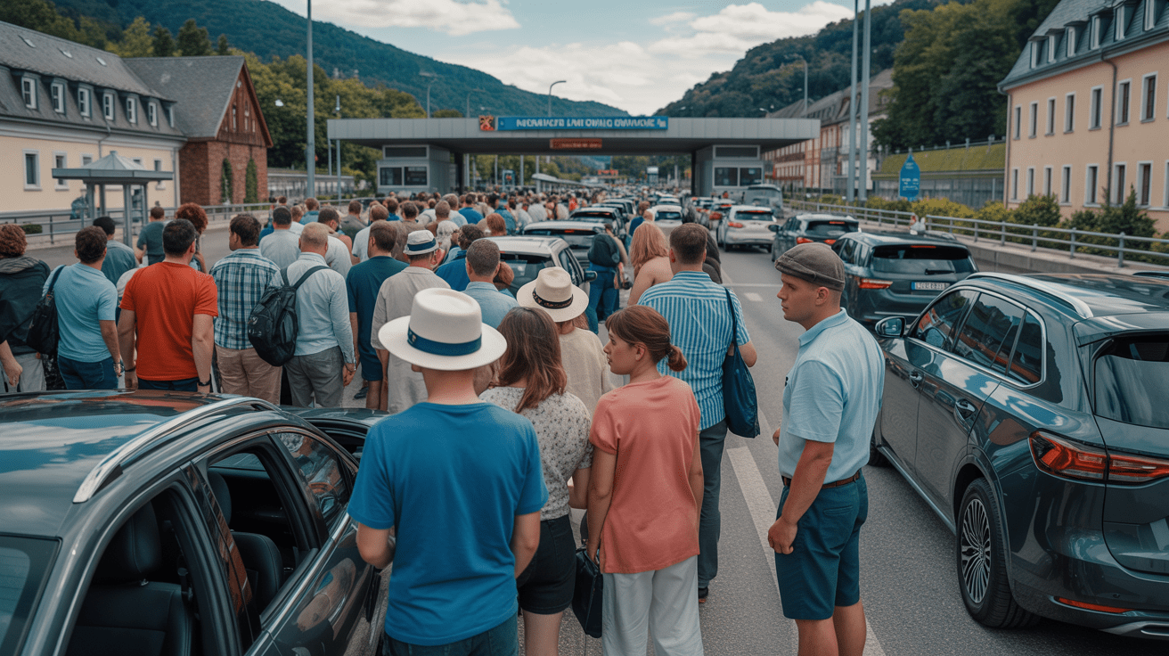 Beitragsbild zum Thema Tipps für entspannte Grenzübertritte in den Sommerferien