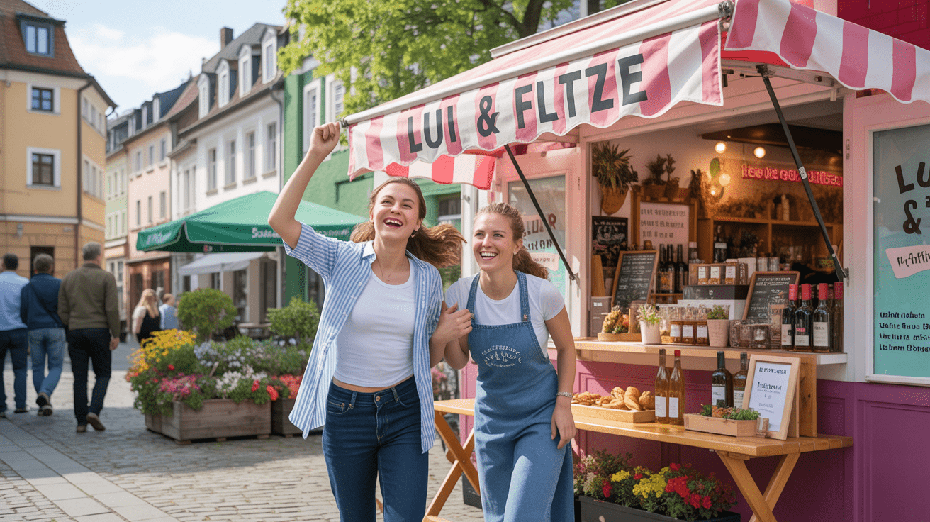Beitragsbild zum Thema Lui & Flitze: Freundinnen eröffnen neuen Kiosk in Köln