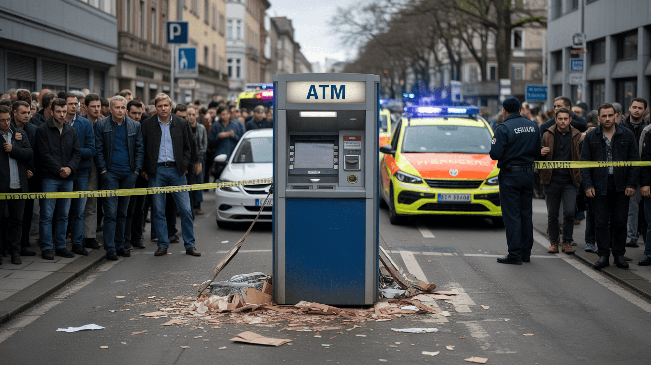 Beitragsbild zum Thema Landgericht Frankfurt entscheidet über Geldautomatensprenger-Bande