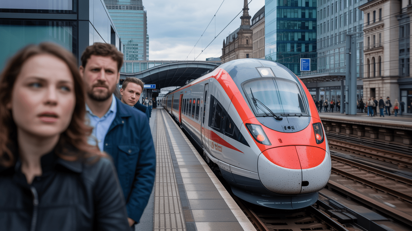 Beitragsbild zum Thema Störungen auf ICE-Strecke Köln-Frankfurt: Fahrgäste sind frustriert