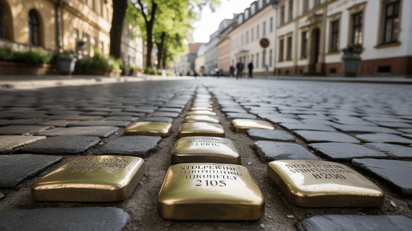 Beitragsbild zum Thema Stolpersteine in Krefeld: Hakenkreuz sorgt für Aufregung