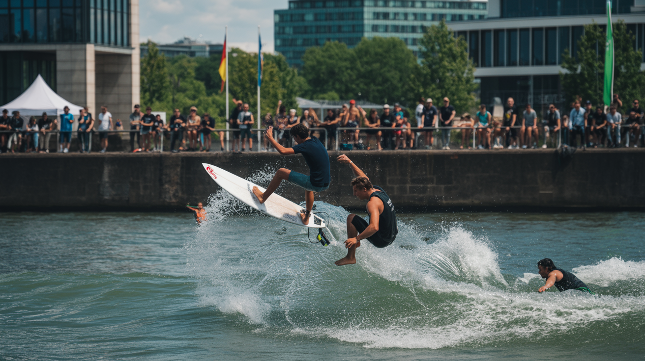 Antenne NRW -O2 Surf Mastersのファイナル：今日のDüsseldorfで